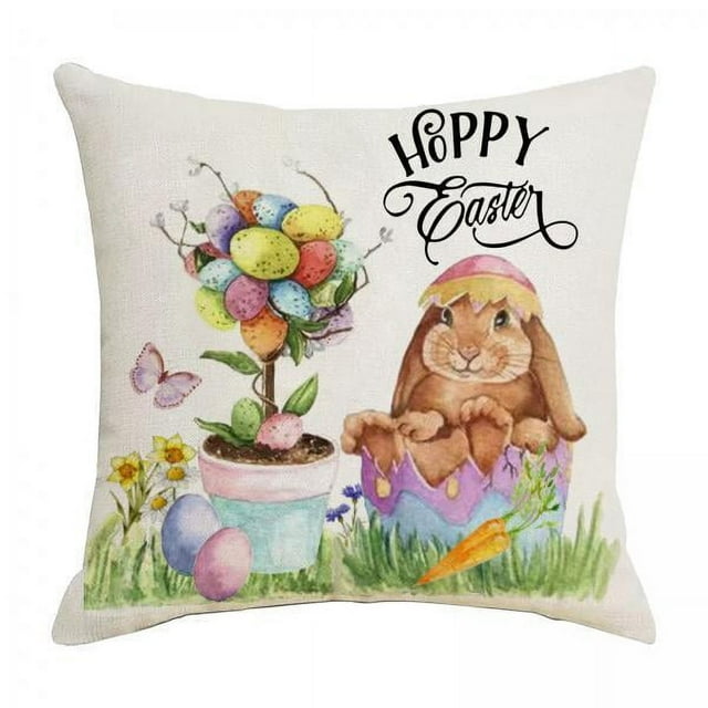 GROWTH TANK 4X Easter Pillow Cover Easter Decor Holiday Decor Home Decor Easter Pillow Case