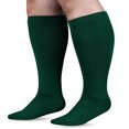 thumbnail image 6 of Lutiedan Plus Size Knee High Socks for Women, Seamless High Stretch Socks, Wide Calf Circumference 40-65cm Socks XXL-7XL,Green, 6 of 6