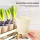 thumbnail image 4 of unbranded 10Jgo Macetas Decorativas De Plástico Beige Para Jardinería En Casa Y Balcones, 4 of 6