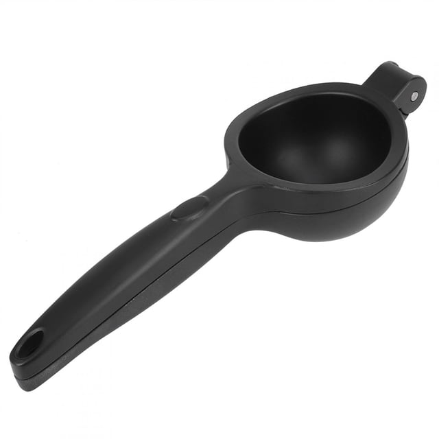 Exprimidor manual de limón y naranja de aleación de zinc, herramienta para exprimir cítricos y naranjas, suministros de cocina, color negro