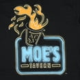 thumbnail image 2 of The Simpsons Shirt Men's Moe's Tavern Flaming Moe Neon Sign Logo T-Shirt Tee, 2 of 5