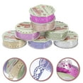 thumbnail image 5 of Frcolor Tape Lace Washi Glitter Masking Christmas Wrapping Tapes Washi Tape Scrapbook Sparkly Decorative Diy Flower Bling Sticky, 5 of 7