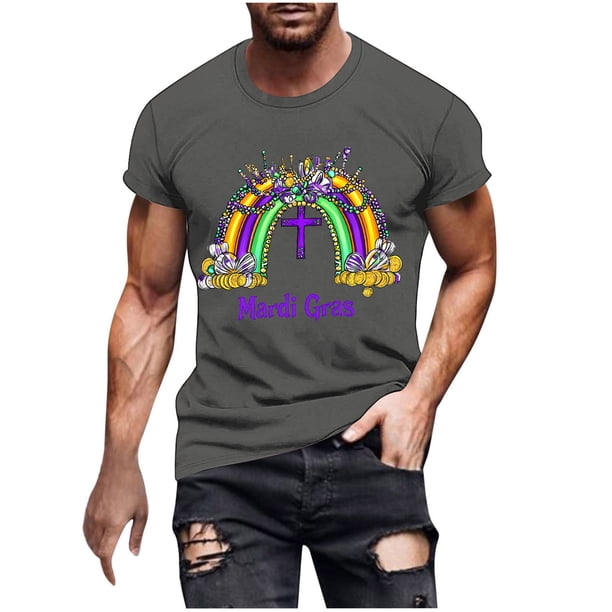 Camisetas de Manga Corta para Hombre Imprimir Deportes de Manga Corta Cuello Redondo Blusa Algodón Poliéster, Nueva Moda Casual Camiseta para Hombres