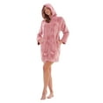 thumbnail image 3 of Keanu Womens Hearts Zipped Dressing Gown, 3 of 4