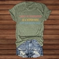thumbnail image 3 of I Won't Be Remembered as A Women Who Kept Her Mouth Shut Graphic Tees for Women Summer Short Sleeve Crewneck T Shirts, 3 of 4