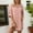 Pink, variant on TIANZEN Summer Dress For Women Short Sleeve Irregular Pocket Shirt Dress With Pockets Beach Dresses A Line Dress Summer Women Long Dress for Women Casual