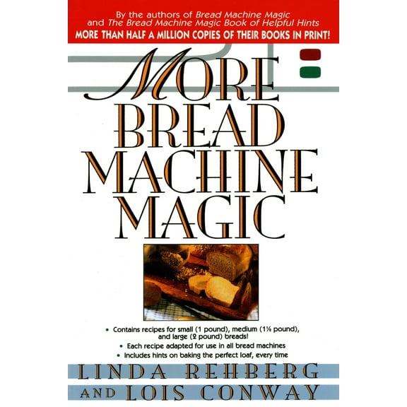 More Bread Machine Magic, (Paperback)