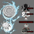 thumbnail image 3 of WEISIPU 10 PCS Replacement Blades for Pitbull Skull Shaver Platinum Gold Silver Butterfly, 3 of 12
