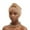 Khaki, variant on QSAWXQZ Women's Sparkly Sequin Turban Hat Vintage Headwrap with Twisted Knot for Themed Party and Evening Gala White Free Size