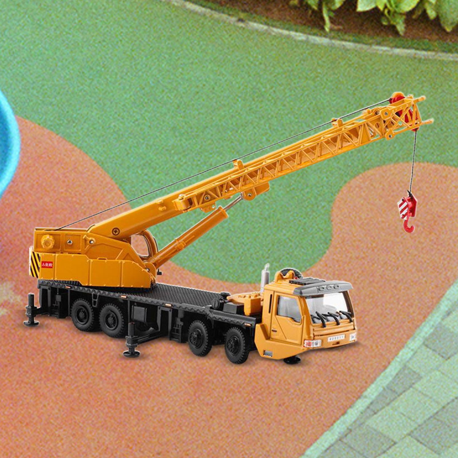 Rushawy Crane Truck Construction Vehicles Toys 1:55 Scale for Children Kids s