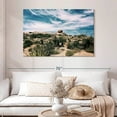 thumbnail image 2 of Elephant Stock Cactus Desert Wall Art - Horizontal Canvas Wall Art - Living Room Wall Decor - Floral And Botanical Canvas - Green And Beige Decor - 48" x 32", 2 of 8