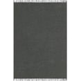 thumbnail image 2 of Casavani Dining room rug Black Custom cotton rug Hallway runner rug, 2 of 6