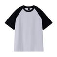 thumbnail image 2 of Xihbxyly Men's T-Shirts Comfortable T-Shirt Crew Neck Short Sleeve Classic Tshirts Casual Tops Solid Loose Fit Mens Casual Shirts Loose for Men, 2 of 4