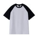thumbnail image 1 of Camiseta de Manga Corta de la Blusa de Cuello Redondo, Mangas de Mano para Hombres, 1 of 3