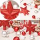 thumbnail image 4 of Billuyoard 1 Uds adornos navideños estrella de cinco puntas árbol de Navidad Top 2022 Año Nuevo 29 Uds árbol de Navidad bola colgante decoración regalo Kits de decoración para fiestas No.08 Billuyoard HA008672-08B, 4 of 6