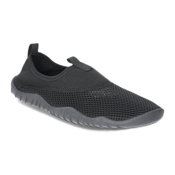 Athletic Works Women's Slip-On Water Shoes, Black