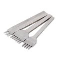thumbnail image 4 of 4mm 4 In 1 DIY Prong Diamond Chisel Leather Craft Tools Hole Punch Tool Set Kit, 4 of 8