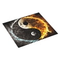 thumbnail image 2 of Naloa Yin Yang Dish Drying Mat for Kitchen Counter, Heat Resistant Drainer Mats, Absorbent Draining Mat,Dish Rack Pad,16"x18", 2 of 8