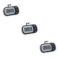 thumbnail image 3 of Termómetro digital Matsuzay para refrigerador pantalla LCD impermeable IPX4 Negro, 3 of 6