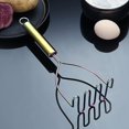 thumbnail image 4 of ReaNea Rainbow Potato Masher, 9.6 Inch Stainless Steel Heavy Duty Metal Masher, Food Masher, Manual Masher, Vegetable Fruit Masher, 4 of 7