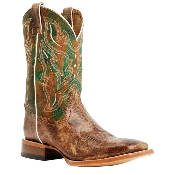 Cody James Men's Road Western Boot Broad Square Toe Brown 13 D(M) US