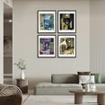 thumbnail image 3 of Picasso Wall Art 4 Panels,Pablo Picasso Print,Abstract Painting,Contemporary Art,Pablo Picasso Poster,Picasso Framed Art For Wall Decor, 3 of 6