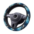 thumbnail image 4 of Haiem 3D Realistic Shark Print Steering Wheel Cover 15 Inches for Women Men, Neoprene Anti-Slip Cute Car Steering Wheel Grip Wrap Car Accessories Protective Case Cover for Vehicle Truck SUV, 4 of 8