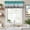 Teal Green, variant on Hockey Sports Farmhouse Short Window Curtain Valances, Turquoise Aqua Purple Gradient Colored Rod Pocket Kitchen Valances for Living Room Bedroom Bathroom Cafe 42" x 12"