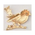 thumbnail image 3 of Broche De Animal De Pájaro De Cristal Vintage Regalo De Joyería Para Hombres Mujeres Niños-oro, 3 of 9