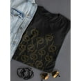thumbnail image 3 of Snake Pattern Shaped T-Shirt Women -Image by Shutterstock, Female x-Large, 3 of 4