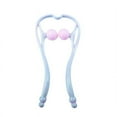 thumbnail image 1 of Neck Massager Shiatsu Deep Tissue Dual Trigger Points Shoulder Massager with Ergonomic Handle Design New, 1 of 2
