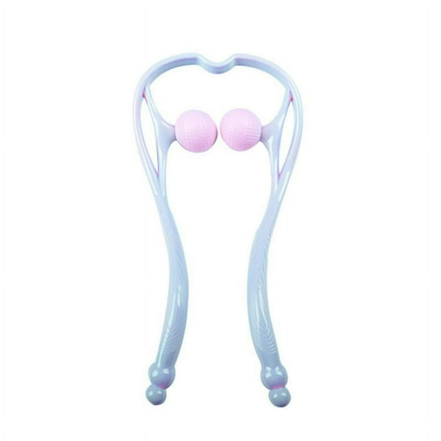 Neck Massager Shiatsu Deep Tissue Dual Trigger Points Shoulder Massager with Ergonomic Handle Design New