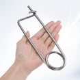 thumbnail image 4 of Uxcell 1-Pack Brooch Shape Cotter Safety Pin, M6x130 Stainless Steel Pins Quick Lock Brooch Fastener Heavy Retainer Clips, 4 of 7