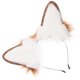 thumbnail image 5 of Diadema con orejas de perro para cosplay, diadema de orejas de perro de peluche, diademas con orejas de animal para mujeres, 5 of 6