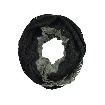 Ruffled Scarf - Sassy Scarves Women's Ruffle Infinity Loop Scarf