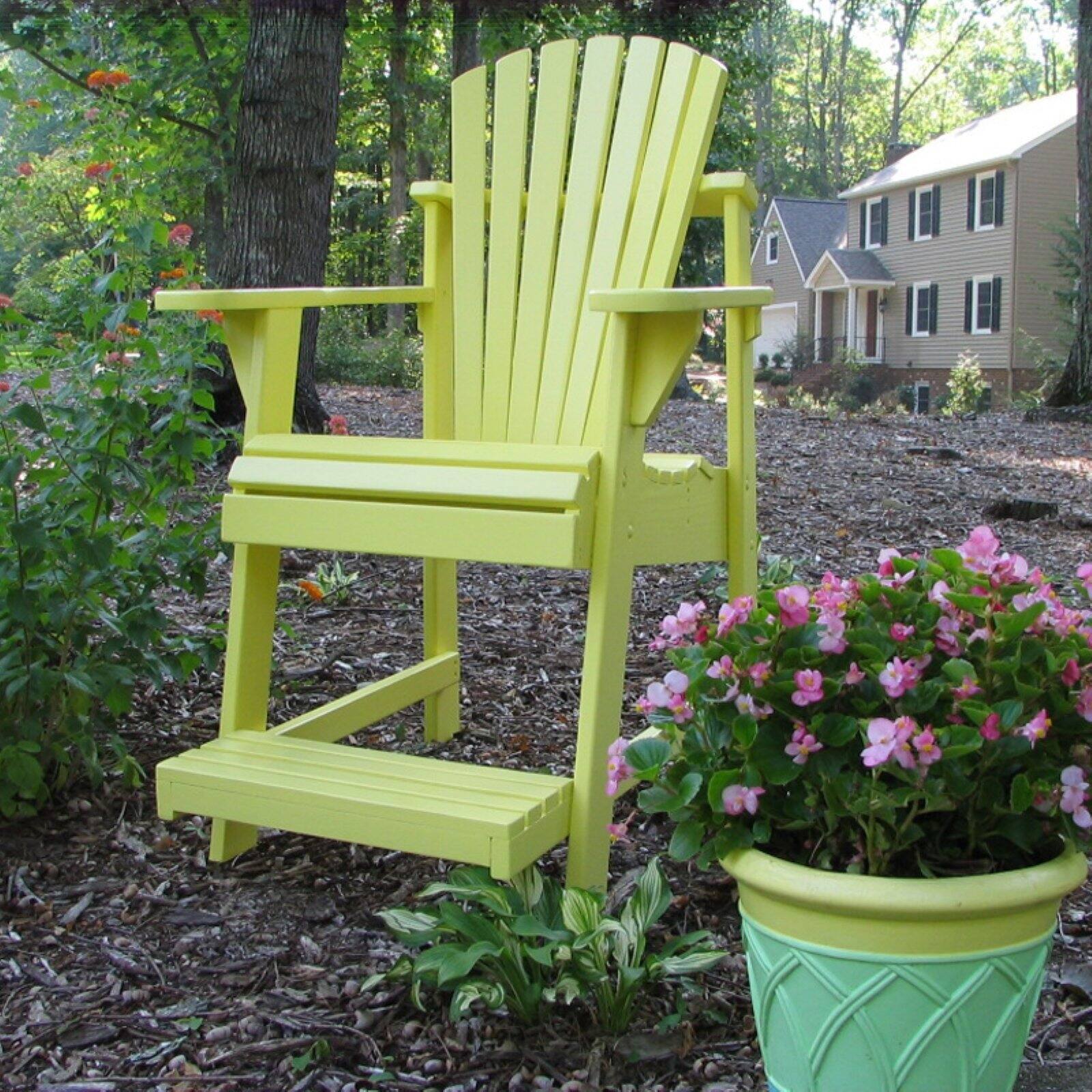Weathercraft Designers Choice Painted Balcony Adirondack Chair with Footrest - image 3 of 3