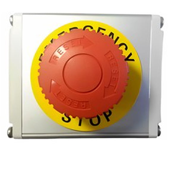 Red  Emergency Stop Push Button Switch Station 1NO 1NC 110/250VAC 10A