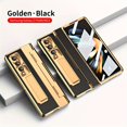 thumbnail image 4 of Suitable For Samsung Z Fold4/5 Mobile Phone Case, Electroplated Cellulose Fold3 Flat, 4 of 5