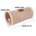 thumbnail image 4 of Collapsible Cat Tunnel Dog Crinkle Liner Plush Movement Channel Training Toy with Dangling Plush Ball for Pet Rabbit, 4 of 9