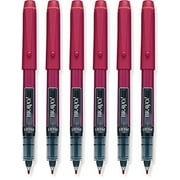 Pilot Bravo Liquid Ink Marker Pens, Bold Point, Red Ink, 6-PACK(11036)