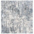 thumbnail image 2 of SAFAVIEH Berber Major Abstract Shag Area Rug, Ivory/Gray, 8' x 8' Square, 2 of 11