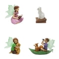 thumbnail image 2 of colaxi 4 Pieces Micro Landscape Ornament Garden Fairies Yard Courtyard Sculpture Boy Girl Figurines Outdoor Decorative Angel Statues, 2 of 10