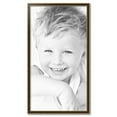 thumbnail image 2 of ArtToFrames 26" x 48" Black Panel With Gold Lip Picture Frame, 26x48 inch Multi Wood Poster Frame (WOM-5092),  Pack, 2 of 7