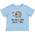 thumbnail image 3 of Inktastic My Gigi and Papa Love Me Boys or Girls Baby T-Shirt, 3 of 5