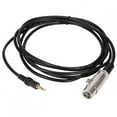 thumbnail image 6 of Gegong 10FT 3 Pin XLR Connector Female To 1/8  3.5mm Male Stereo Jack Microphone Audio Cord Cable, F/M Microphone Cable, Stereo Microphone Cable, 6 of 7
