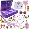 thumbnail image 4 of Calendario de Adviento de Navidad 2025 Caja de regalo para niñas Niños DIY Joyería Horquilla Juguete Calendario de cuenta regresiva de 24 días Regalos de Navidad de Año Nuevo, 4 of 5