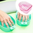 thumbnail image 6 of Dualoai Nail Soaking Bowl Professional Soaker Tray Manicure Hand Soak Bowl for Salon Pink, 6 of 9