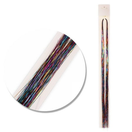 Vogue 1 Pcs Woman Hair Glitter Tinsel Extensions Dazzles Hair (Best Place To Get Hair Extensions)