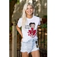 thumbnail image 3 of Vintage Betty Boop Cartoon Hearts Women's Graphic T Shirt Tees Brisco Brands S, 3 of 5
