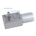 thumbnail image 3 of Motor De Engranaje Helicoidal De Torsión Grande De 12 V, 12 Velocidades Diferentes, 10 Kg.cm, Equipo Inteligente, Equipo De Entretenimiento, Campana Extractora Adecuada, Máquina, 3 of 7